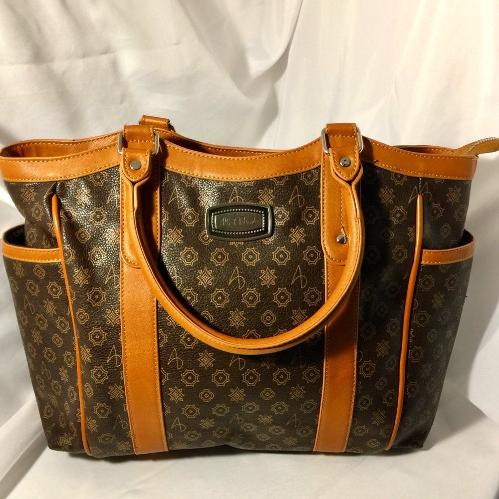Alfred Durante Uptown Signature Shoulder Tote